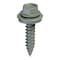 Teks Sheet Metal Screw, #9 x 1 in, Steel, Flange Hex Head, External Hex Drive, 120 PK 21400 - alternate 2
